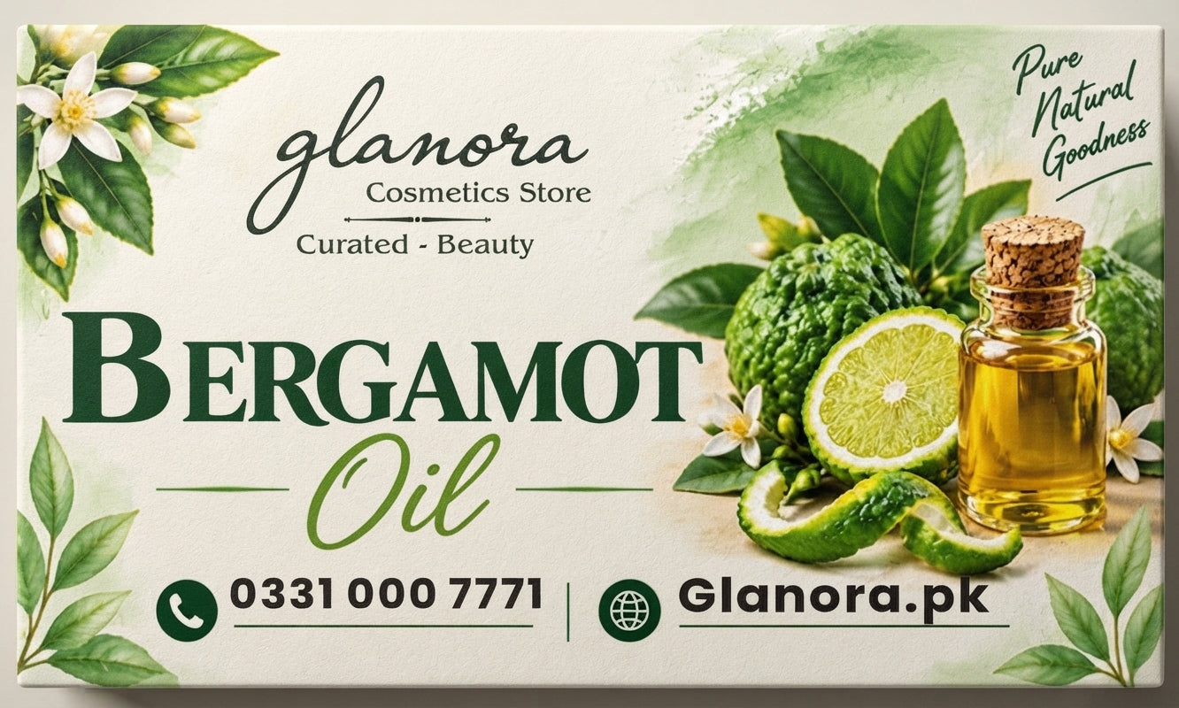 Glanora Cosmetics – Pure Bergamot Oil | Clarifying & Calming Skin & Hair Essence