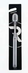 Rinows Premium Adult Toothbrush - Sleek Minimalist Handle (Medium Bristles)