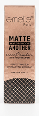 Emelie Paris 2-in-1 Liquid Powder Foundation – Matte & Waterproof