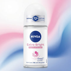 NIVEA Extra Bright Radiant & Smooth Roll-On (50ml)