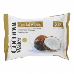 XBC Coconut Water Cleansing Facial Wipes – Tones, Cleanses & Moisturizes