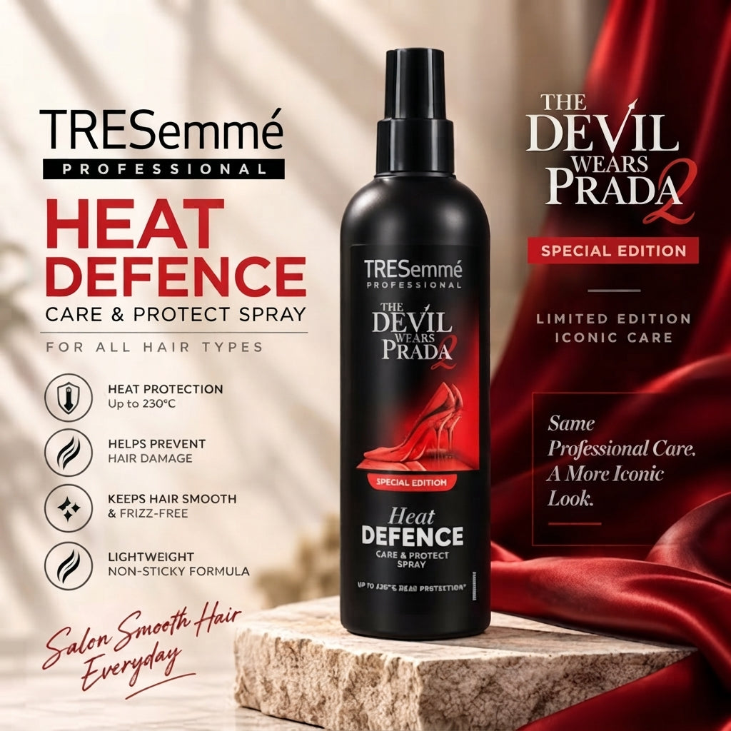 TRESemmé The Devil Wears Prada 2 Special-Edition Heat Defence Care & Protect Spray – 270ml