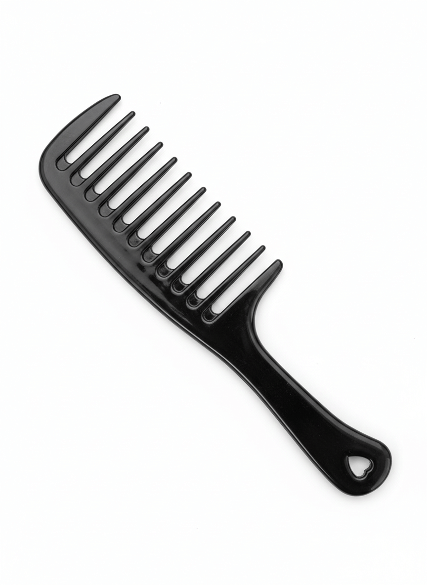 Carbon Anti Static Comb (Black)