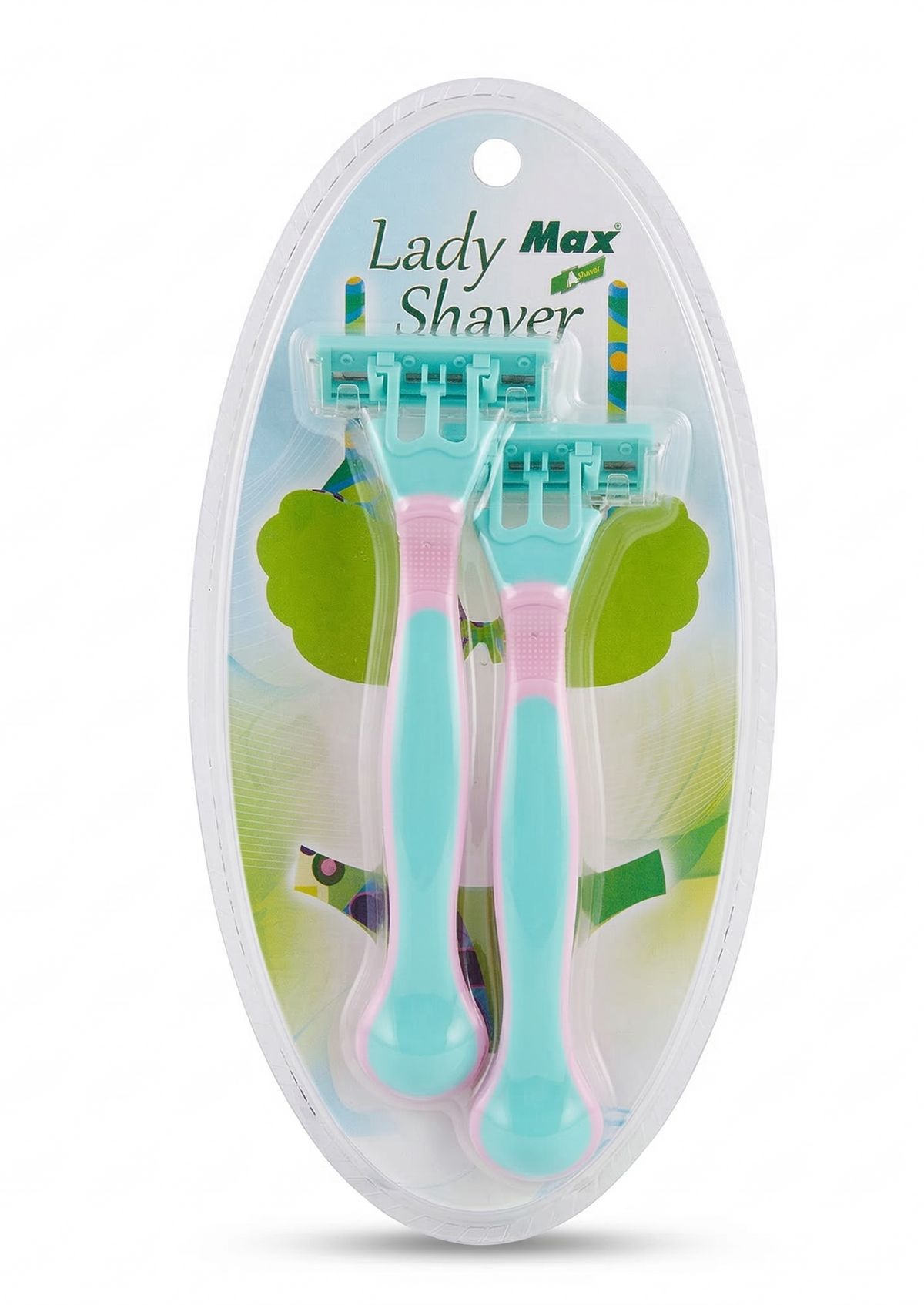 Lady Max 3-Blade Disposable Shaver for Women (Pack of 2)