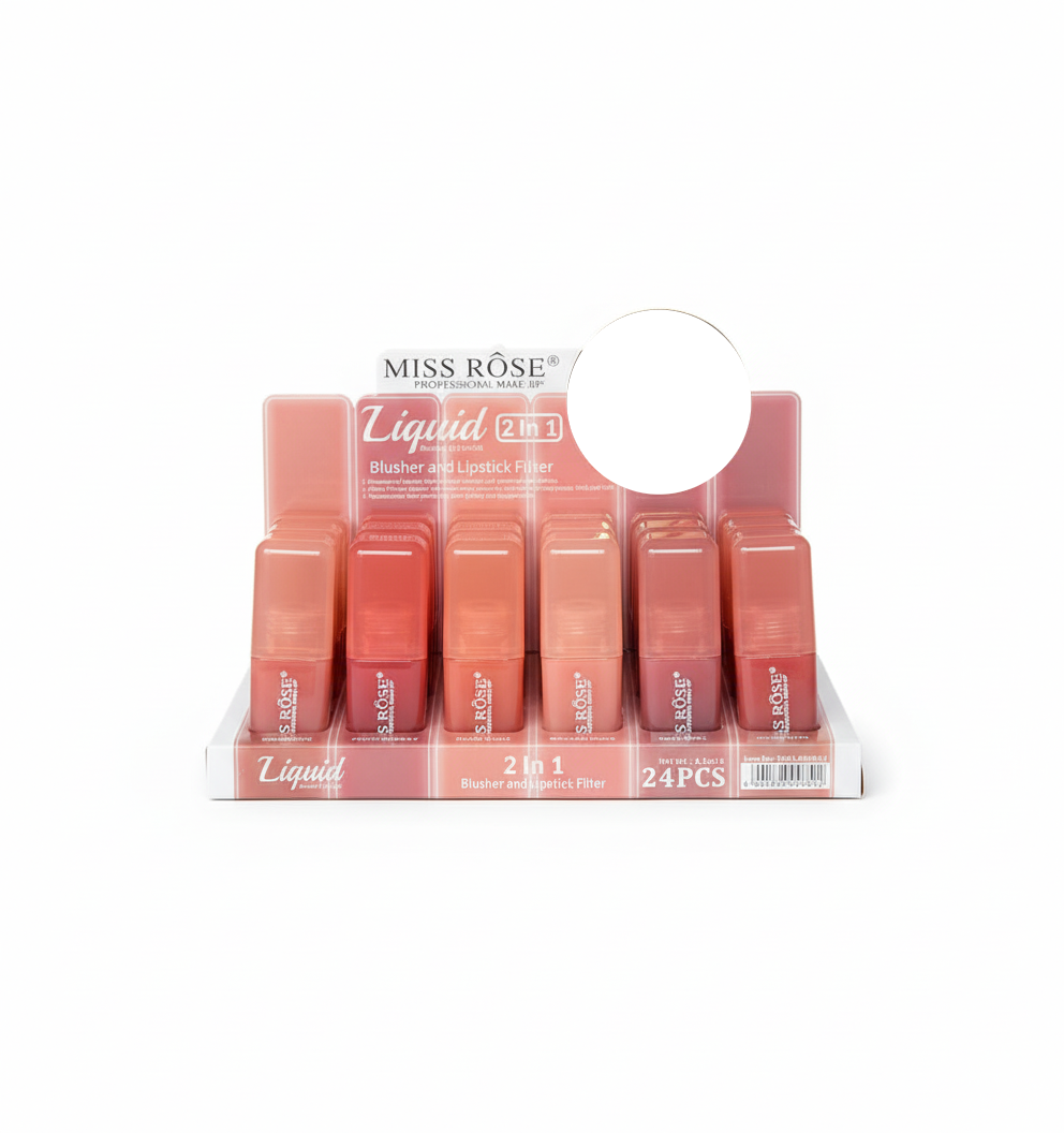 Miss Rose 2 in 1 Liquid Blusher & Lipstick
