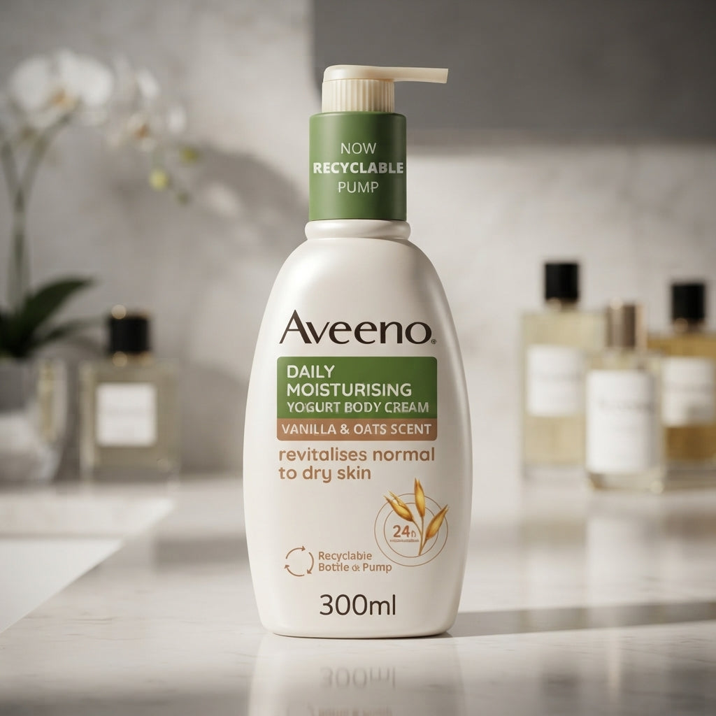 Aveeno Daily Moisturizing Body Yogurt Cream – Vanilla & Oat – 300ml