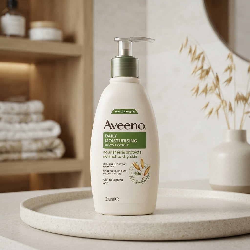 Aveeno Daily Moisturizing Body Lotion with Nourishing Oat – 300ml