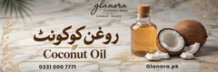 Glanora Cosmetics Pure & Natural Coconut Oil – Intensive Hair & Skin Nourishment...