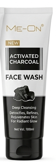 Me-On Activated Charcoal Face Wash Deep Cleansing