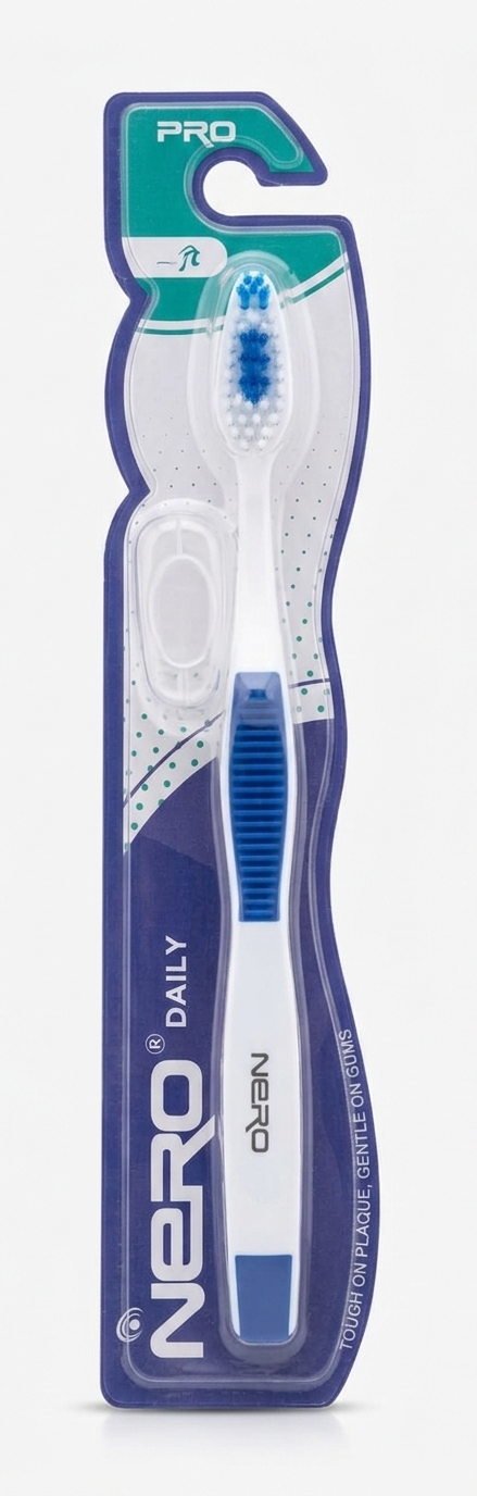 Nero Daily Toothbrush – Tough on Plaque & Gentle on Gums