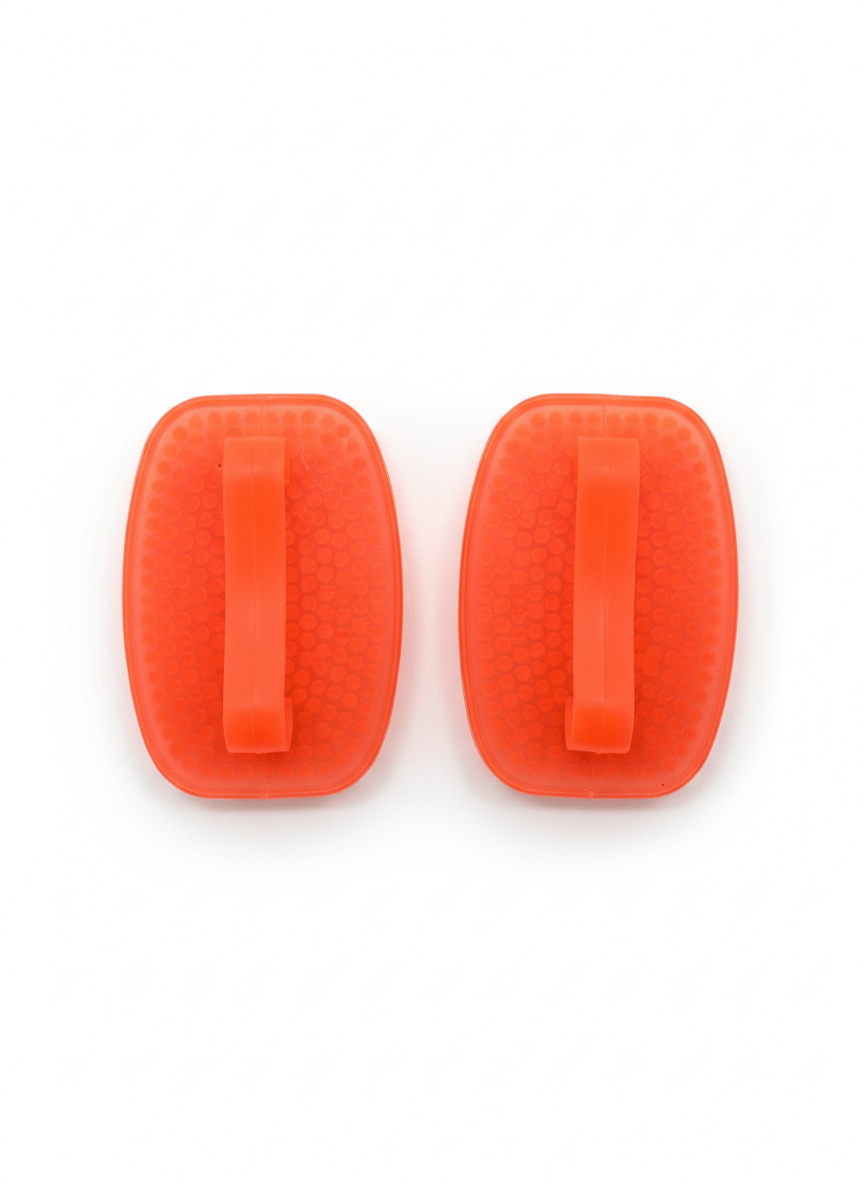Carbon Anti Static Comb Brush Orange (Set of 2)