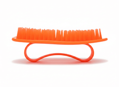 Carbon Anti Static Comb Brush Orange (Set of 2)