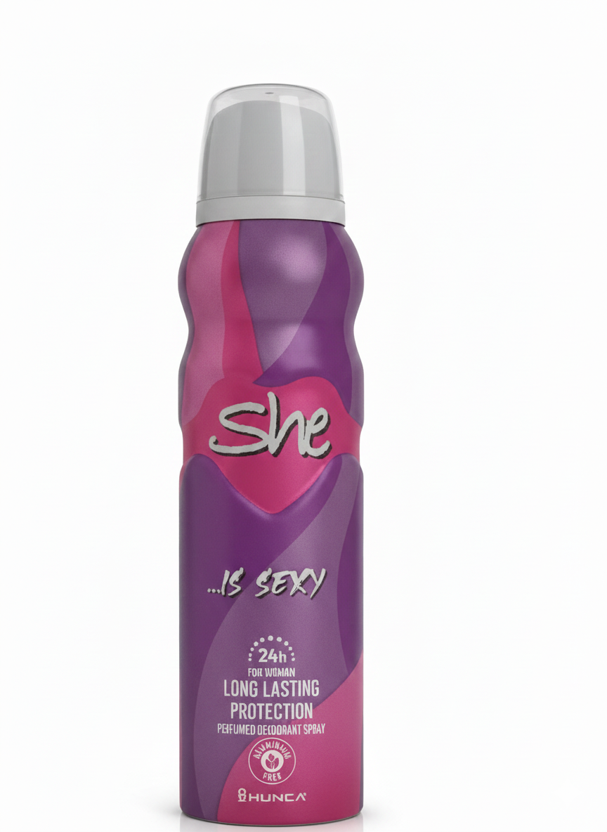 She is Sexy! Perfumed Deodorant Spray