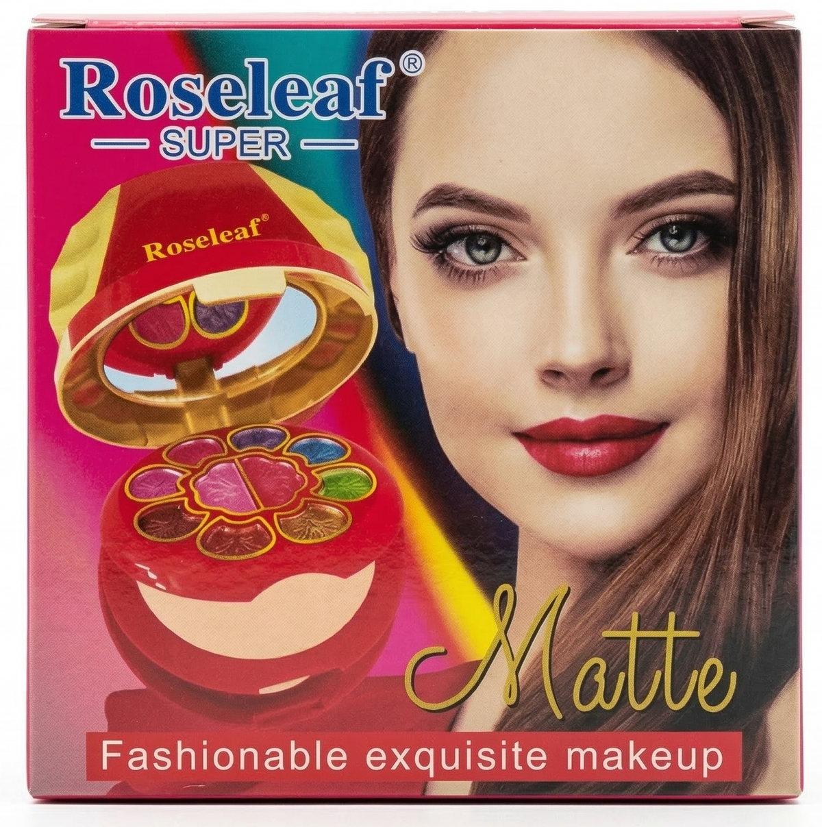 Roseleaf super Matte Fashionable exquisite makeup
