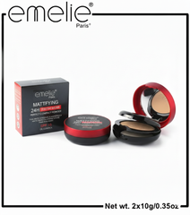 Emelie Paris Mattifying 24H Fresh Wear Perfect Compact Powder