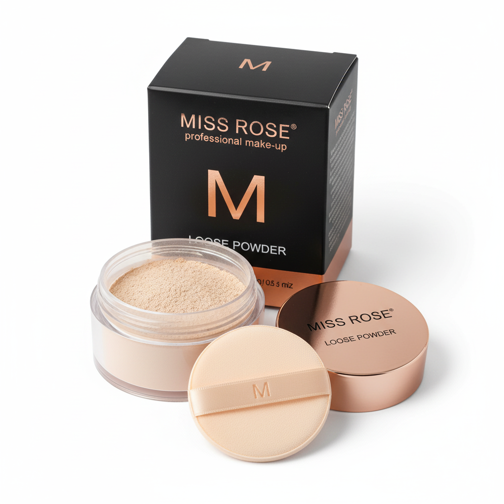 MISS ROSE Professional Loose Powder (MR031 M01-M12)