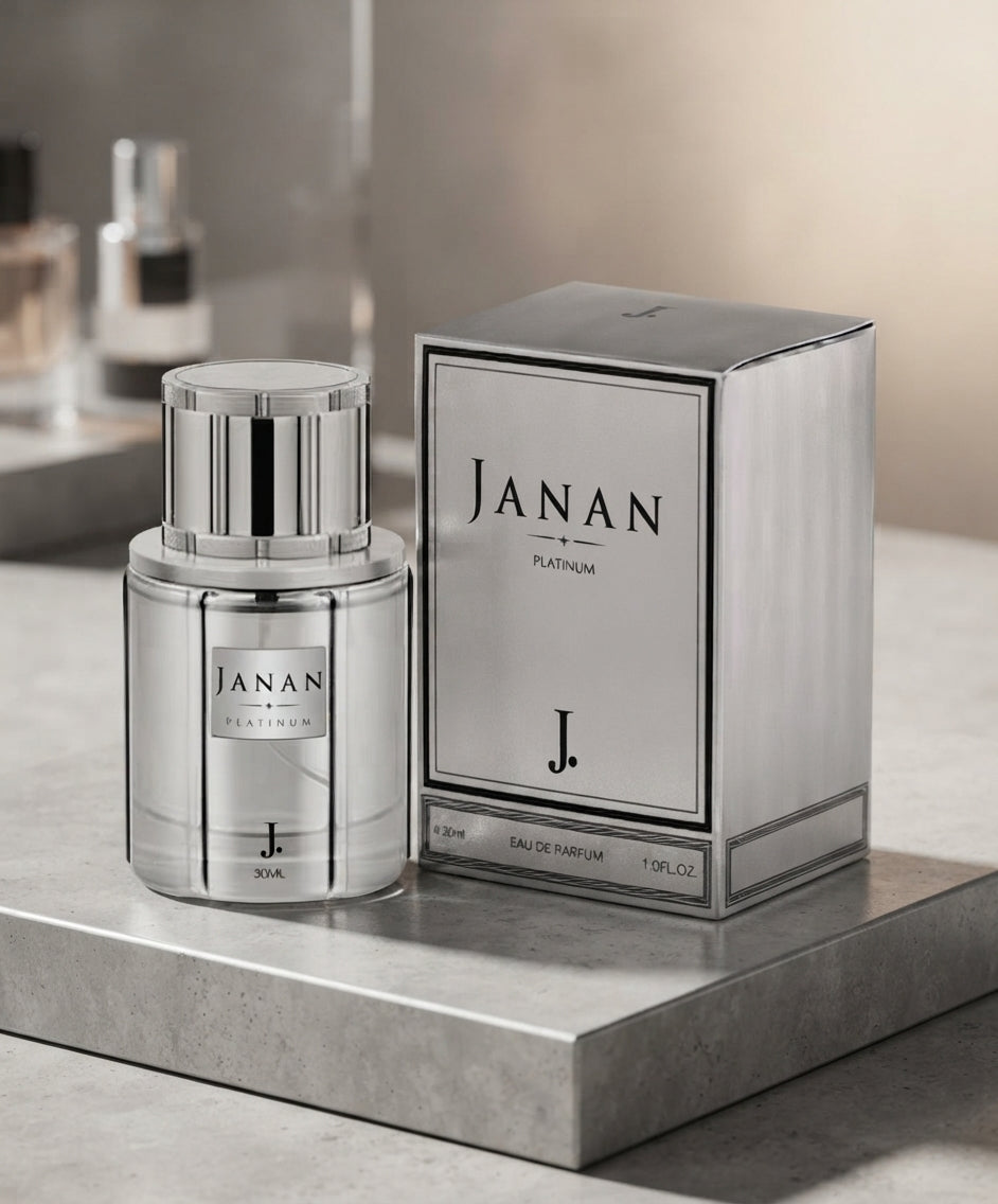 J. Junaid Jamshed Janan Platinum Eau de Parfum for Men – 30ml
