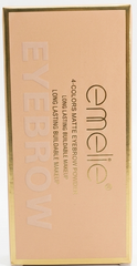 Emelie 4-Colors Matte Eyebrow Powder – Professional Long Lasting Buildable Makeup