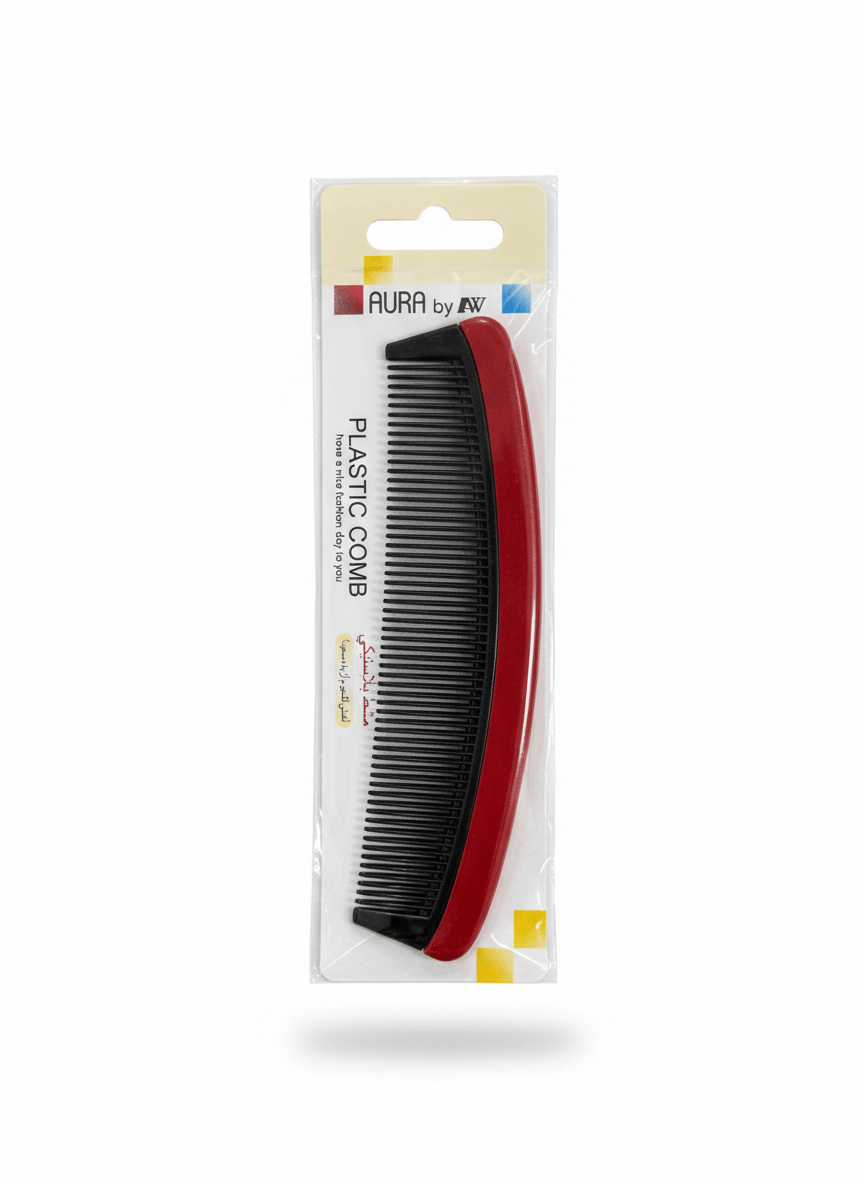 Carbon Anti Static Comb Red