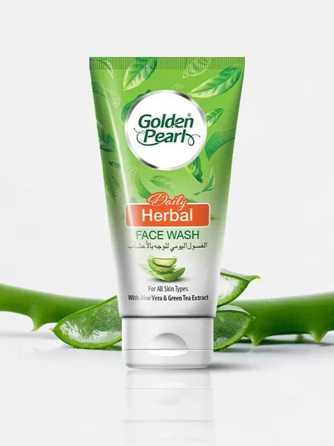 Golden Pearl Daily Herbal Face Wash (2 Sizes)