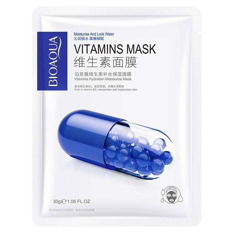 BIOAQUA Vitamins Hydration & Moisture Lock Sheet Mask