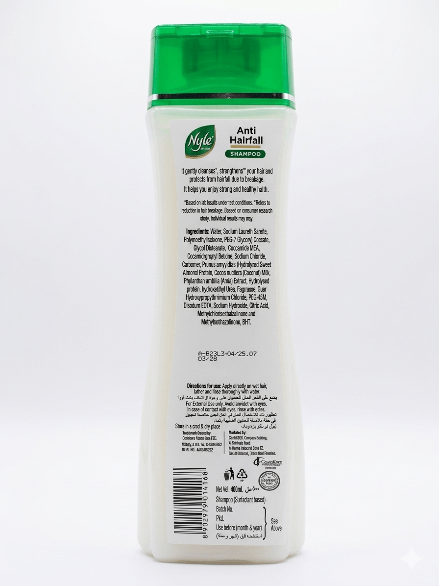 Nyle Shampoo (Anti Hairfall) 400ml