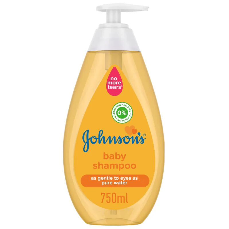 Johnson's Baby Shampoo - 750ml Family Size Pump Bottle (No More Tears)