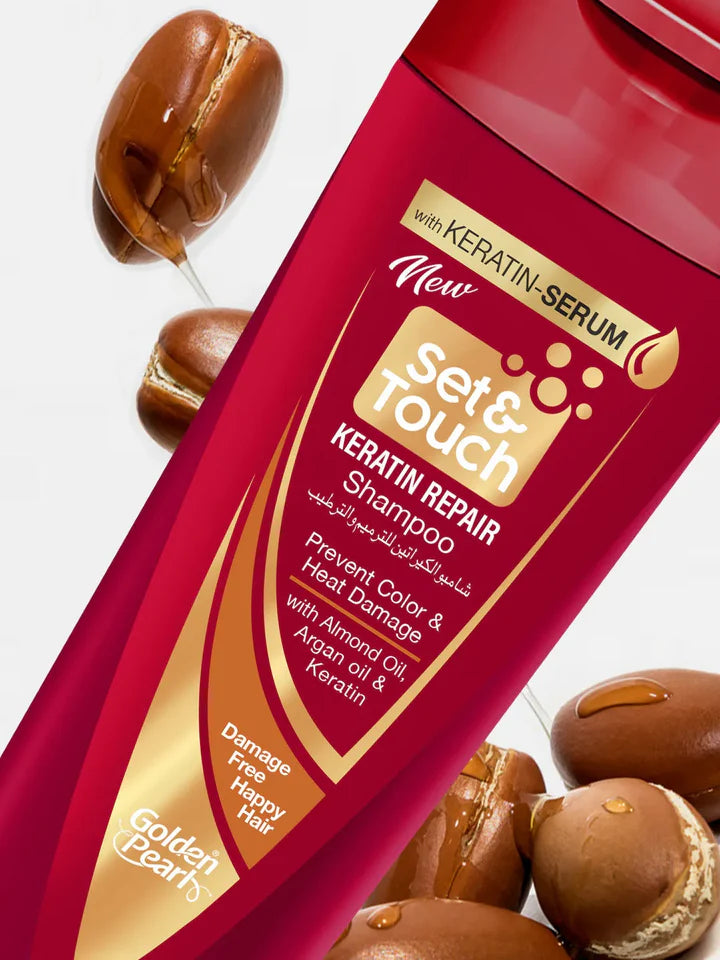 Golden Pearl Set and Touch - Keratin Repair Shampoo