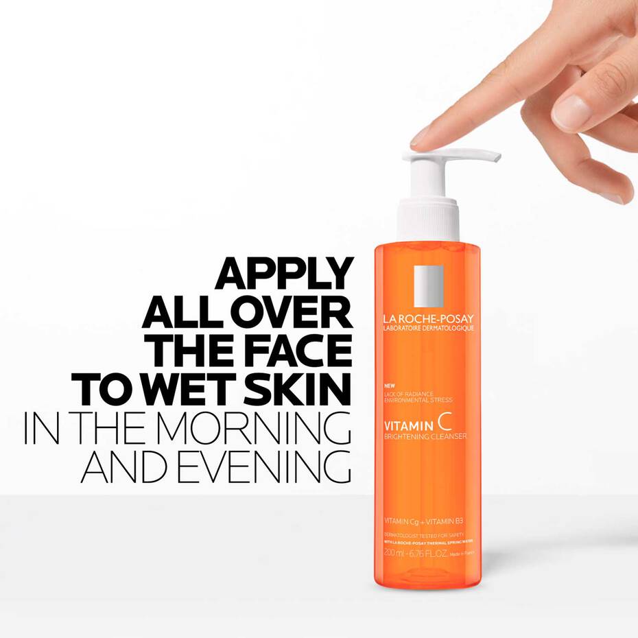 La Roche-Posay Vitamin C Brightening Facial Cleanser - 200ml