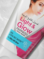 Golden Pearl Light & Glow Fairness Face Wash (2 Sizes)