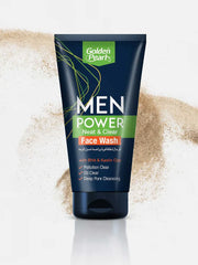 Golden Pearl MEN POWER Neat & Clear Face Wash (2 Sizes)