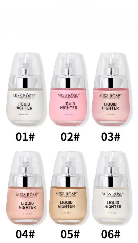 Miss Rôse Liquid Highlighters (5 Shades)
