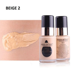 Purely Natural Foundation by Miss Rôse Professional Make-Up 30ml (7 Shades)