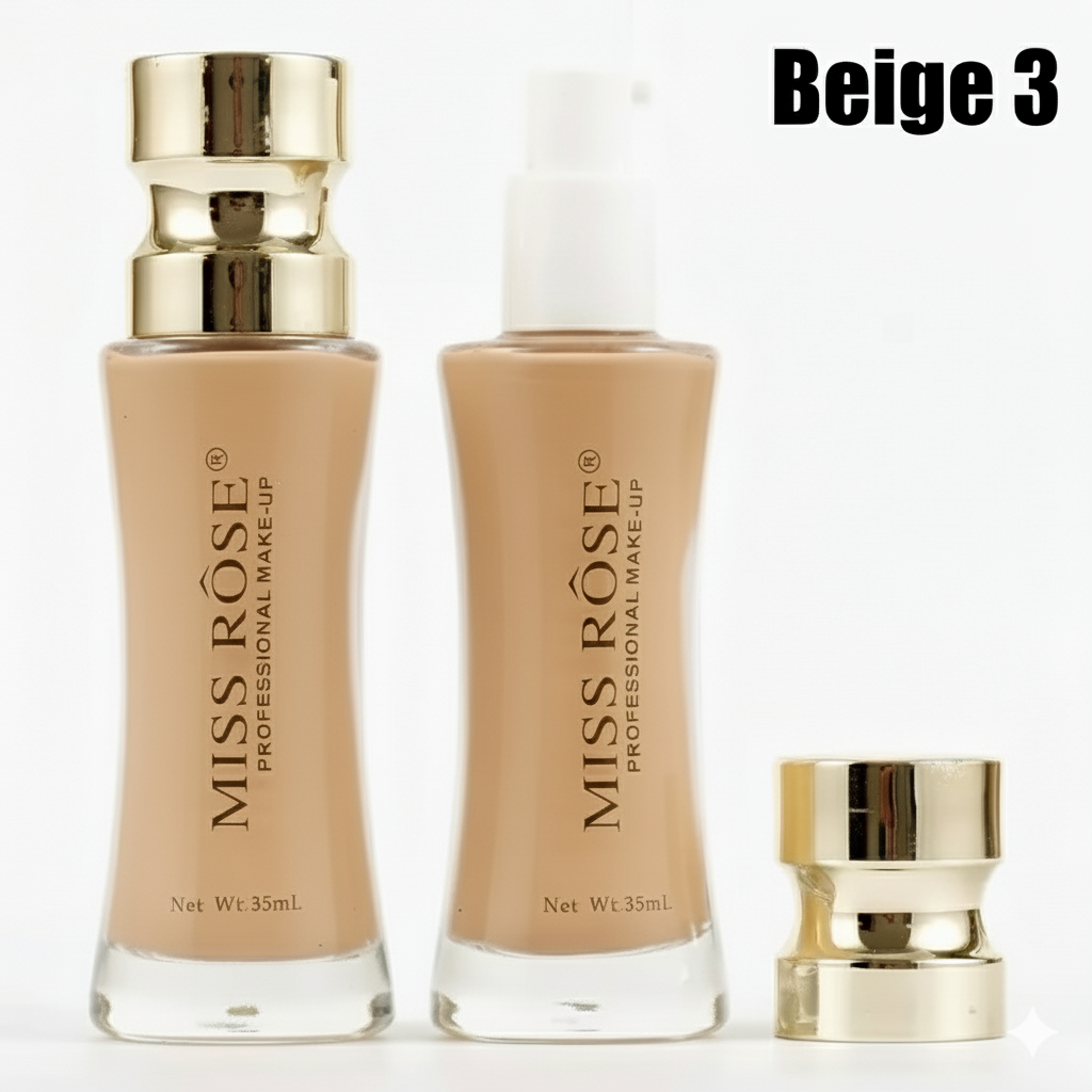Miss Rose® Liquid Foundation - Stay in Place All Day