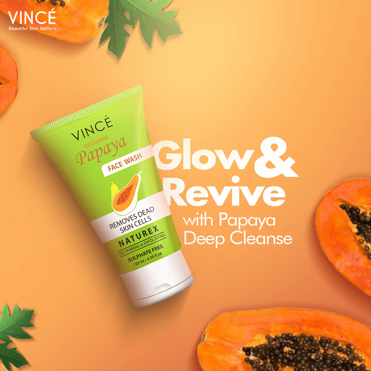 Vince Papaya Face Wash