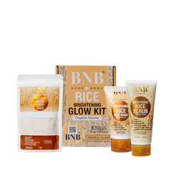 BNB Rice Extract Facial Kit For Bright & Glowing Skin