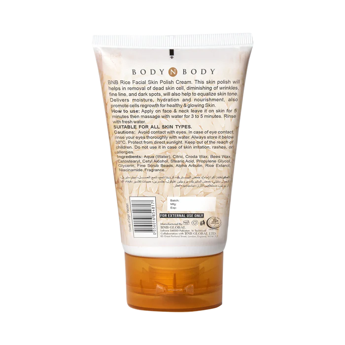 BNB Rice Facial Skin Polisher 120ml