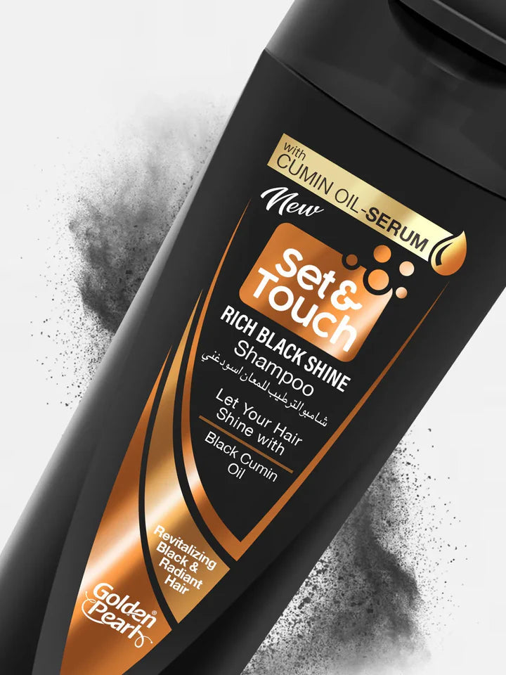 Golden Pearl Set and Touch - Rich Black Shine Shampoo