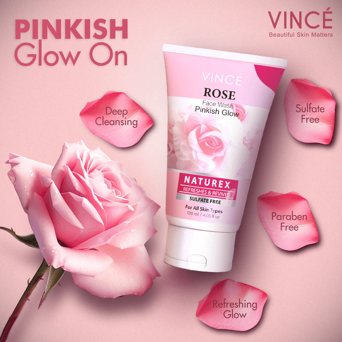 Vince Rose Face Wash