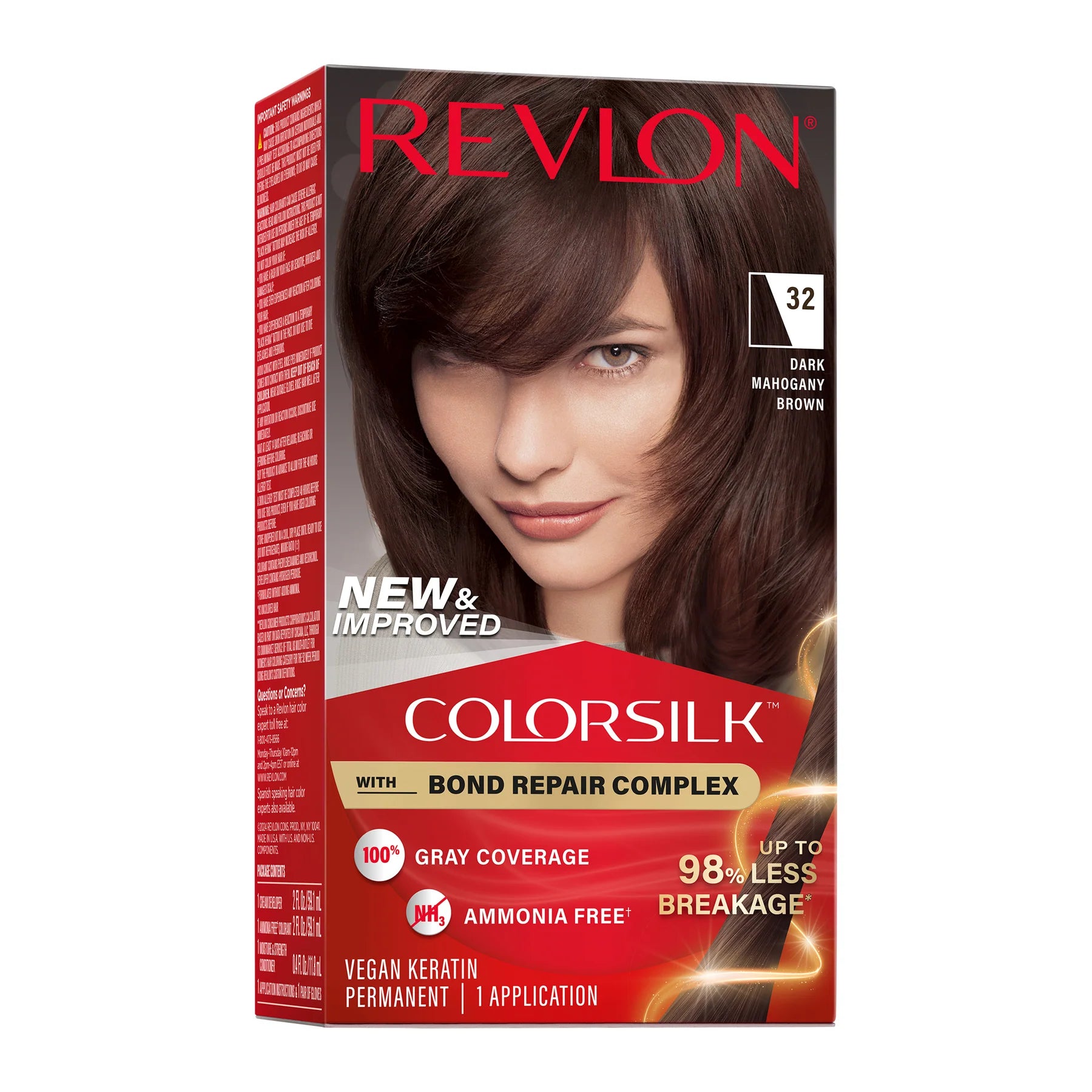 Revlon ColorSilk™ with Bond Repair Complex Permanent Hair Dye