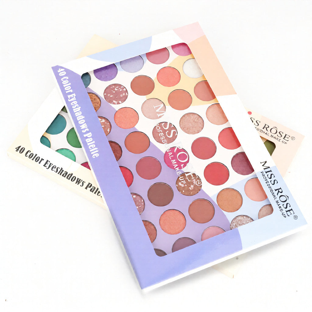 Miss Rose 40-Color Professional Artistry Eyeshadow Palette (MR067N1)