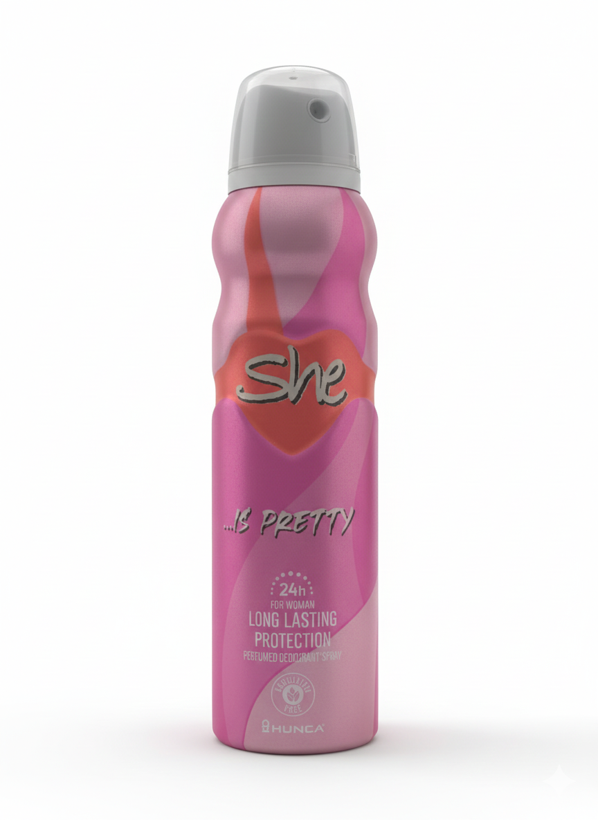 "She... Is Pretty!" Perfumed Deodorant Spray