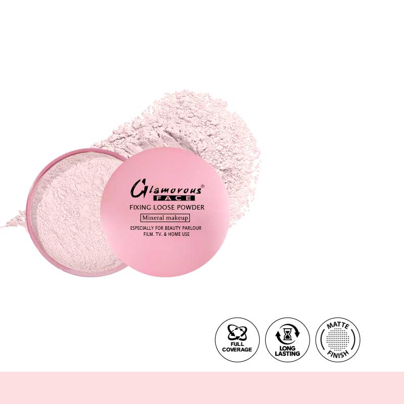 Glamorous Face HD Mineral Matte Finish Fixing Loose Powder
