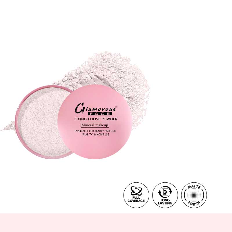 Glamorous Face HD Mineral Matte Finish Fixing Loose Powder
