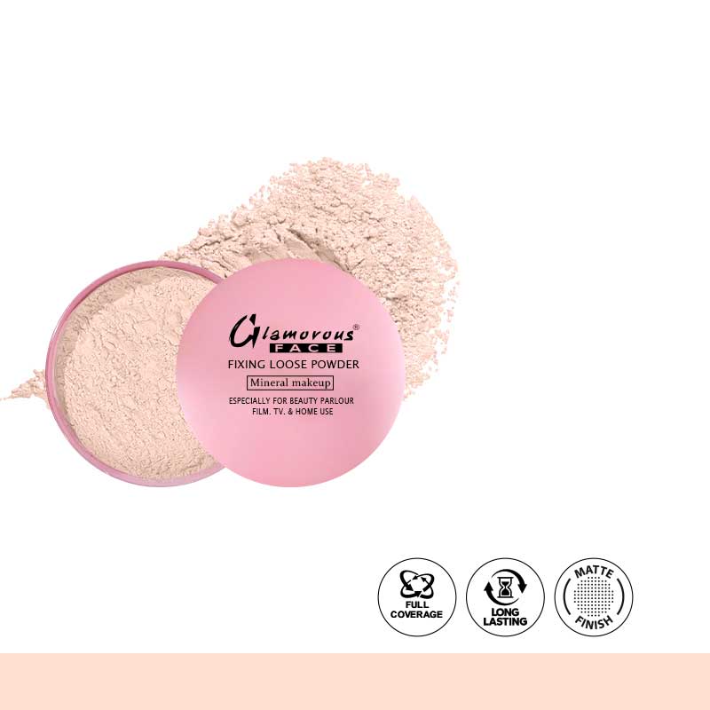 Glamorous Face HD Mineral Matte Finish Fixing Loose Powder