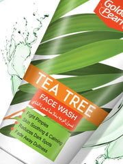 Golden Pearl Tea Tree Face Wash (2  Sizes)