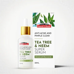 Saeed Ghani Tea Tree & Neem Anti-Acne and Pimple Clear Super Serum (30ml)