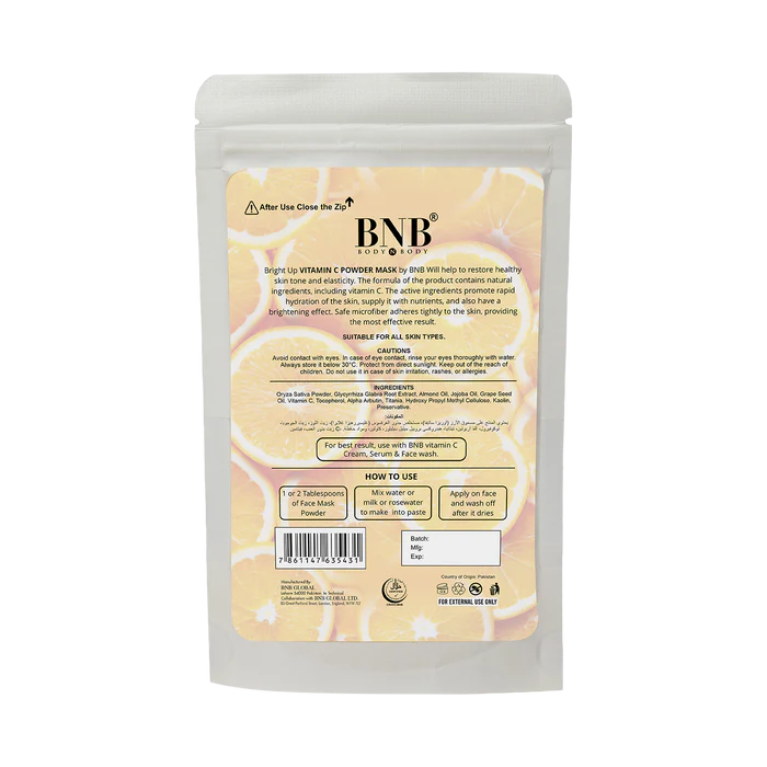 BNB Bright Up Vitamin C Mask 120gm
