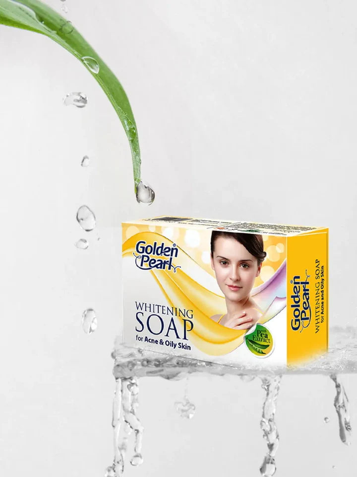 Golden Pearl Whitening Soap for Acne & Oily Skin