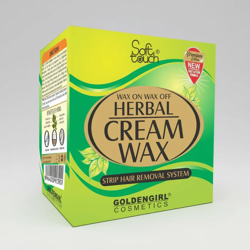 SOFT TOUCH HERBAL CREAM WAX LARGE .